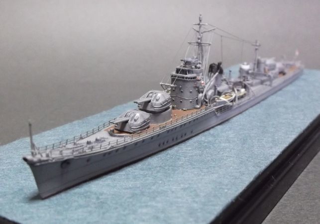 1/700駆逐艦 秋月の製作(その6)完成!: ふりぃだむふぁいた